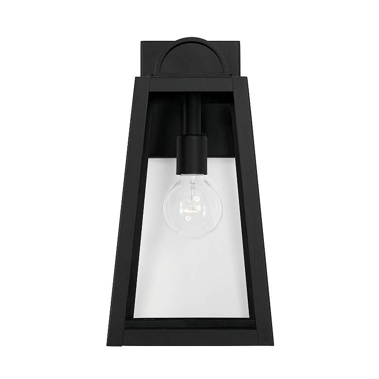 Image 4 Capital Leighton 16" High Black Outdoor Wall Light more views