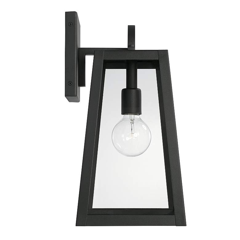 Image 5 Capital Leighton 16" High Black Outdoor Wall Light more views