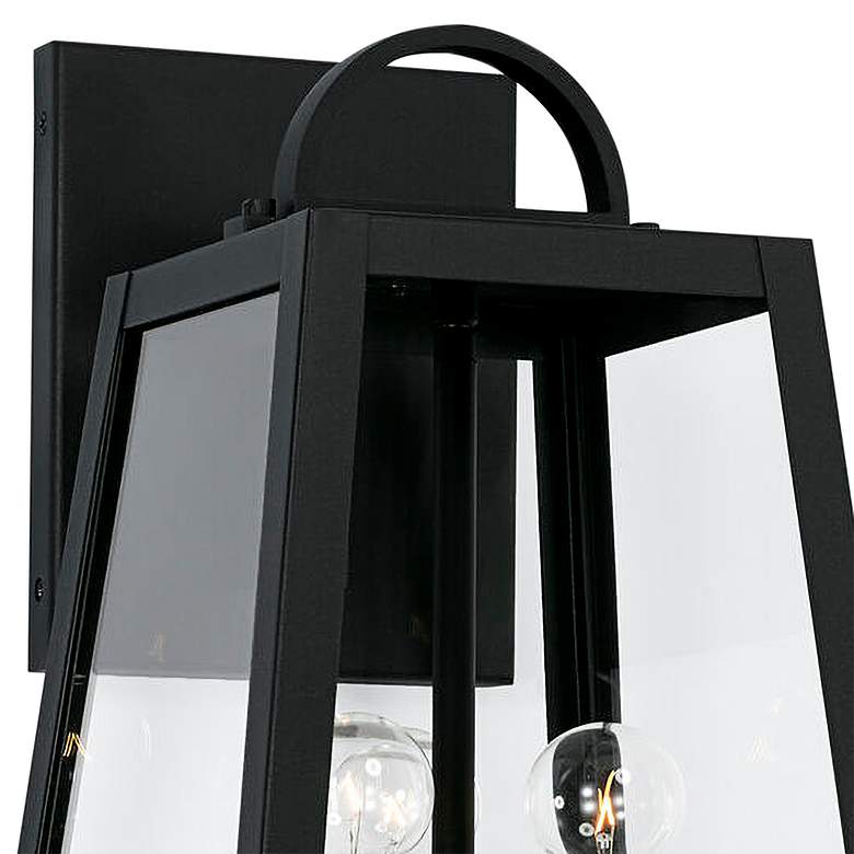 Image 2 Capital Leighton 19 1/2" High Black Outdoor Wall Light more views
