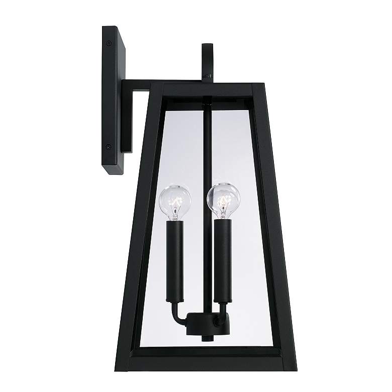 Image 5 Capital Leighton 19 1/2" High Black Outdoor Wall Light more views