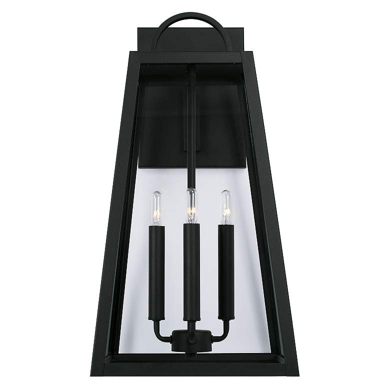 Image 4 Capital Leighton 23 1/4" High Black Outdoor Wall Light more views