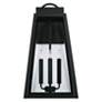 4_Capital Leighton 23 1/4" High Black Outdoor Wall Light more views