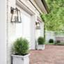 5_Capital Leighton 23 1/4" High Black Outdoor Wall Light more views