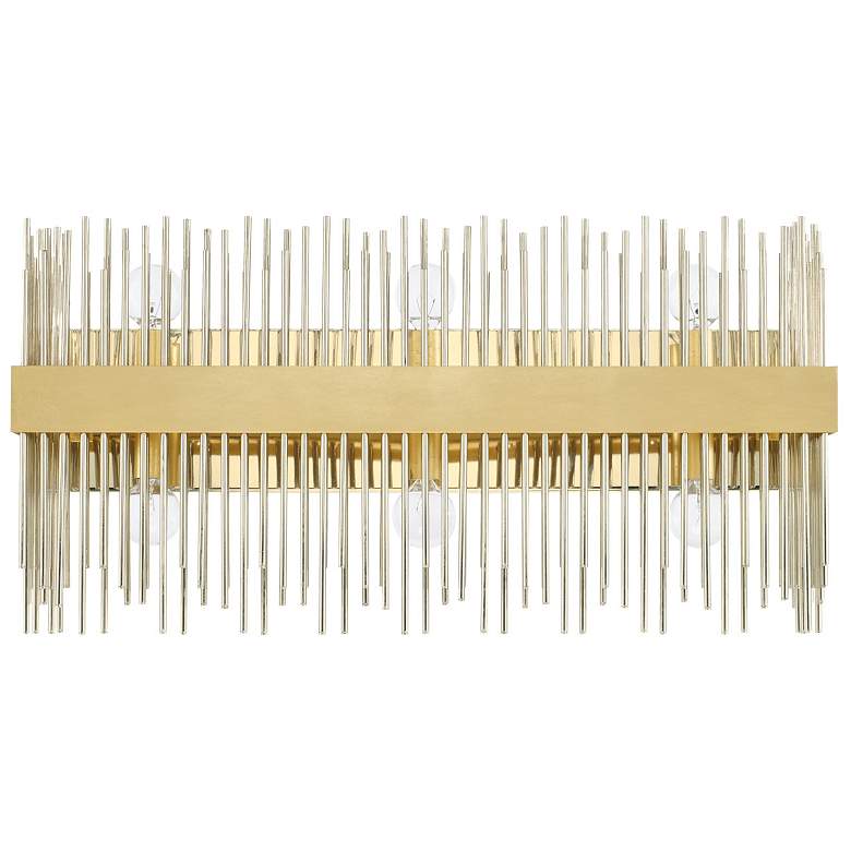 Image 1 Capital Lena 24 1/4" Wide Fire and Ice 6-Light Bath Light
