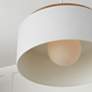 7_Capital Liam 18" Wide White Drum Pendant Light more views