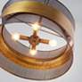 3_Capital Lighting 19 3/4" Patina Brass and Black 4-Light Modern Pendant more views