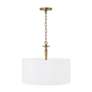 4_Capital Lighting Abbie 3 Light Pendant Aged Brass more views