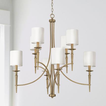 Capital Lighting Abbie Brass - Antique Brass Collection
