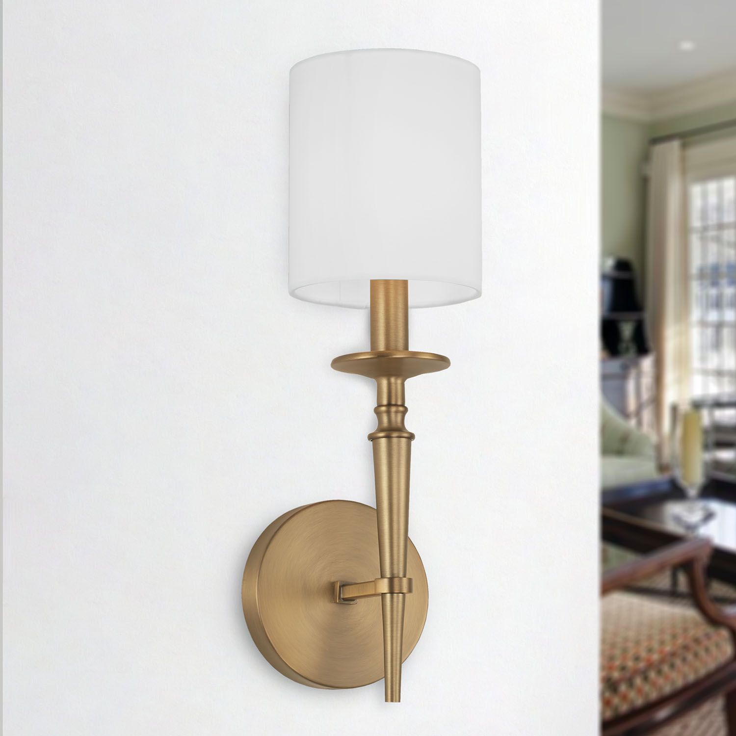 Capital Lighting Abbie Brass - Antique Brass Collection