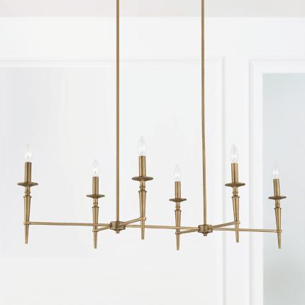 Capital Lighting Abbie Brass - Antique Brass Collection