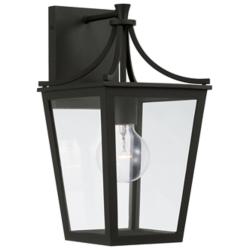 Capital Lighting Adair 1 Light Outdoor Wall lantern 7.5" Black
