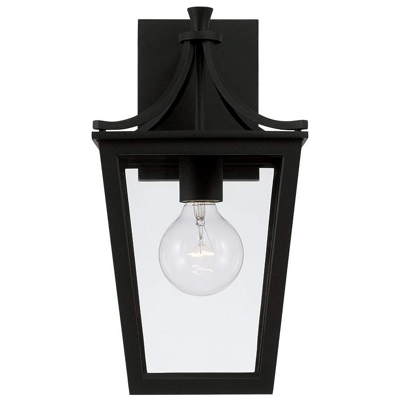 Image 4 Capital Lighting Adair 1 Light Outdoor Wall lantern 7.5" Black more views