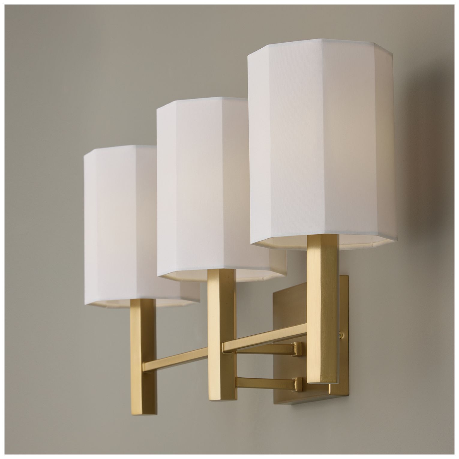 Image 5 Capital Lighting Adrian 24.5” 3-Light Aged Brass Vanity more views
