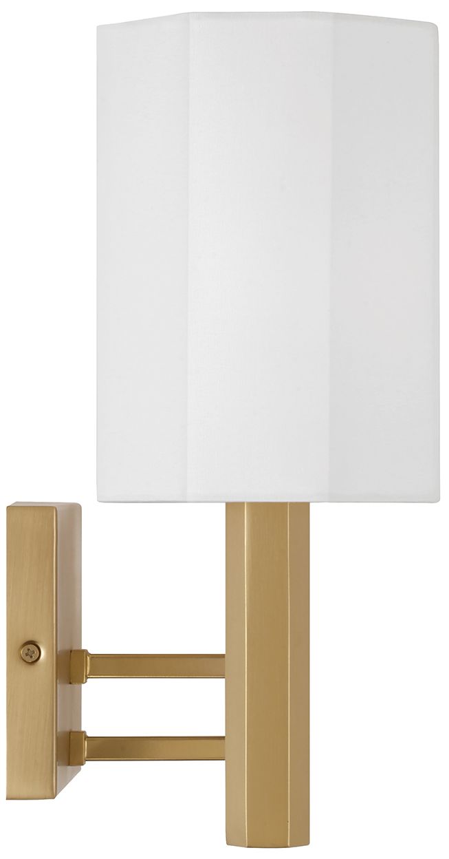 Image 6 Capital Lighting Adrian 3 Light Vanity 24.5" Aged Brass more views