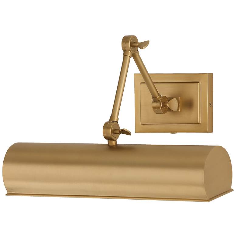 Image 2 Capital Lighting Alastair 1 Light Sconce 16" Aged Brass