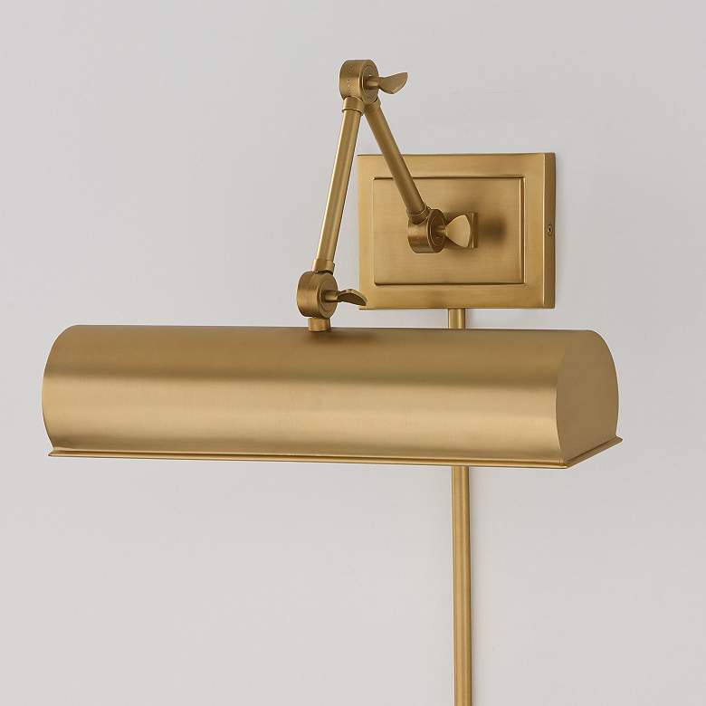 Image 7 Capital Lighting Alastair 1 Light Sconce 16" Aged Brass more views