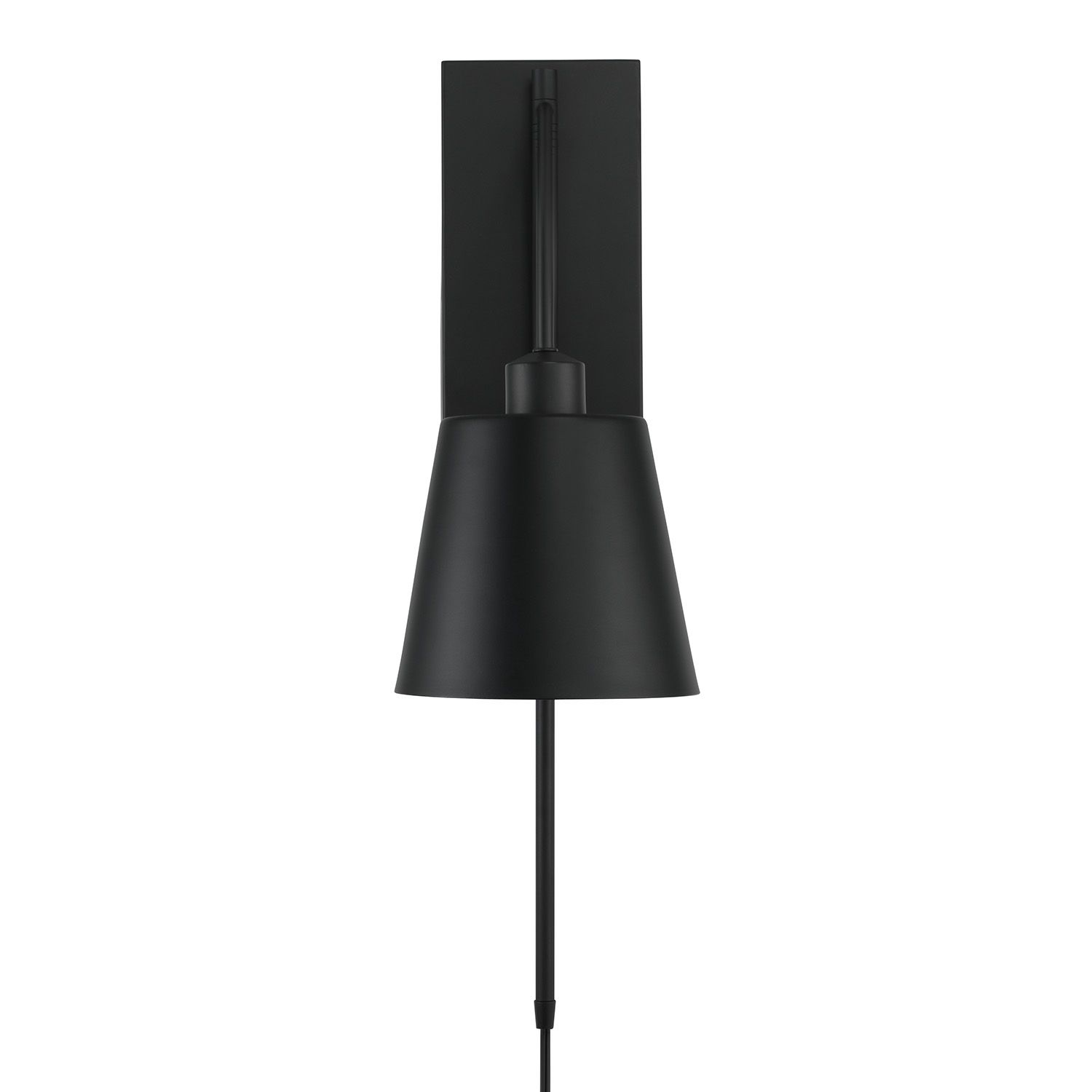 Image 4 Capital Lighting Alden 1 Light Sconce 6.75" Matte Black more views