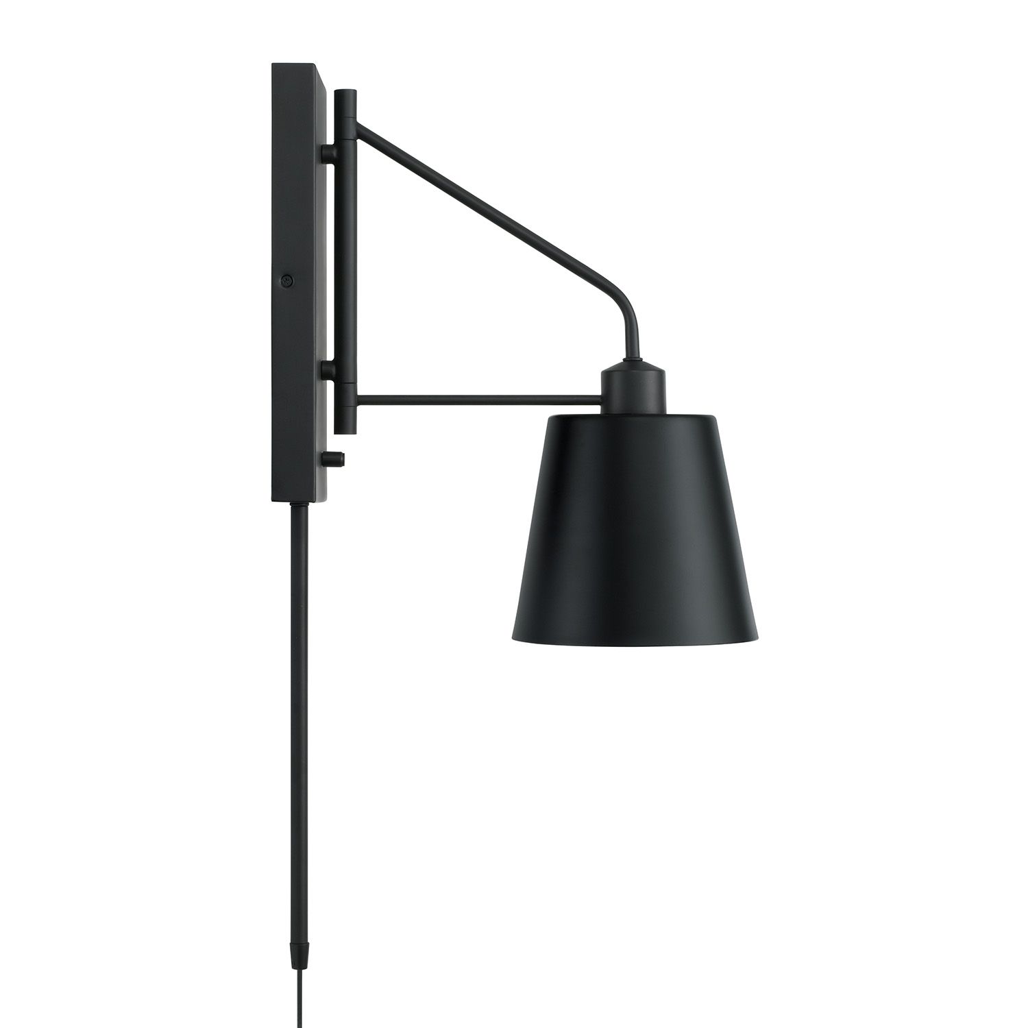 Image 5 Capital Lighting Alden 1 Light Sconce 6.75" Matte Black more views