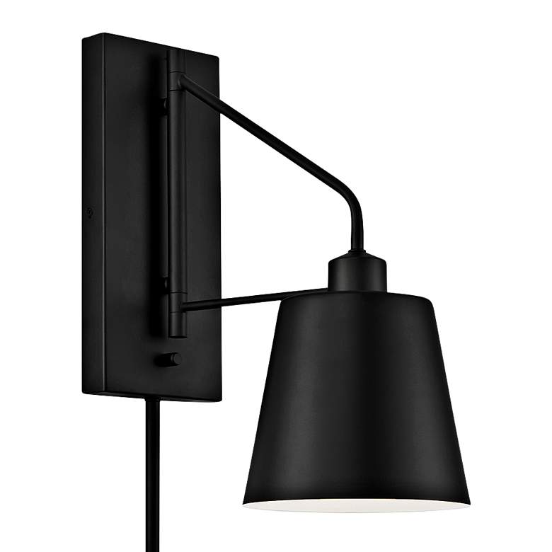 Image 3 Capital Lighting Alden 1 Light Sconce Matte Black more views