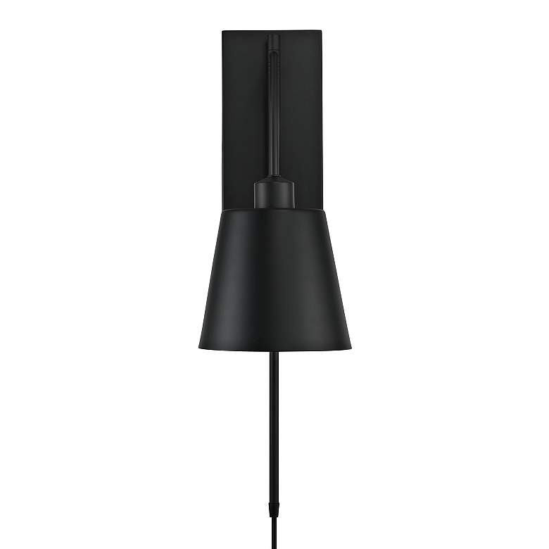 Image 4 Capital Lighting Alden 1 Light Sconce Matte Black more views