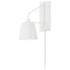 Capital Lighting Alden 1 Light Sconce Matte White