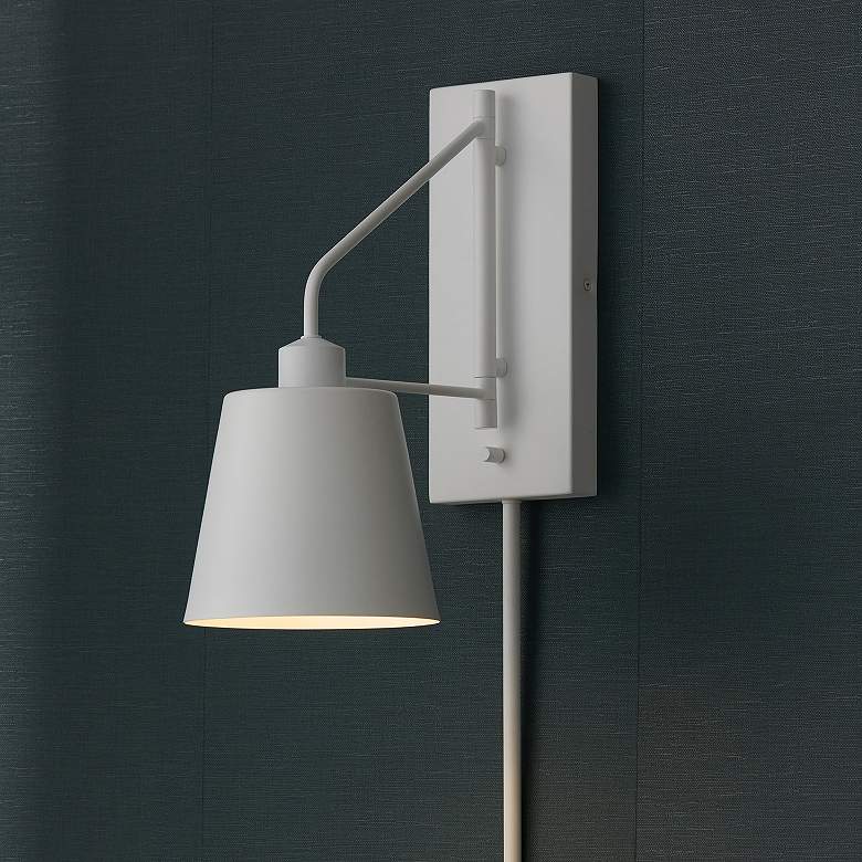Image 3 Capital Lighting Alden 1 Light Sconce Matte White more views