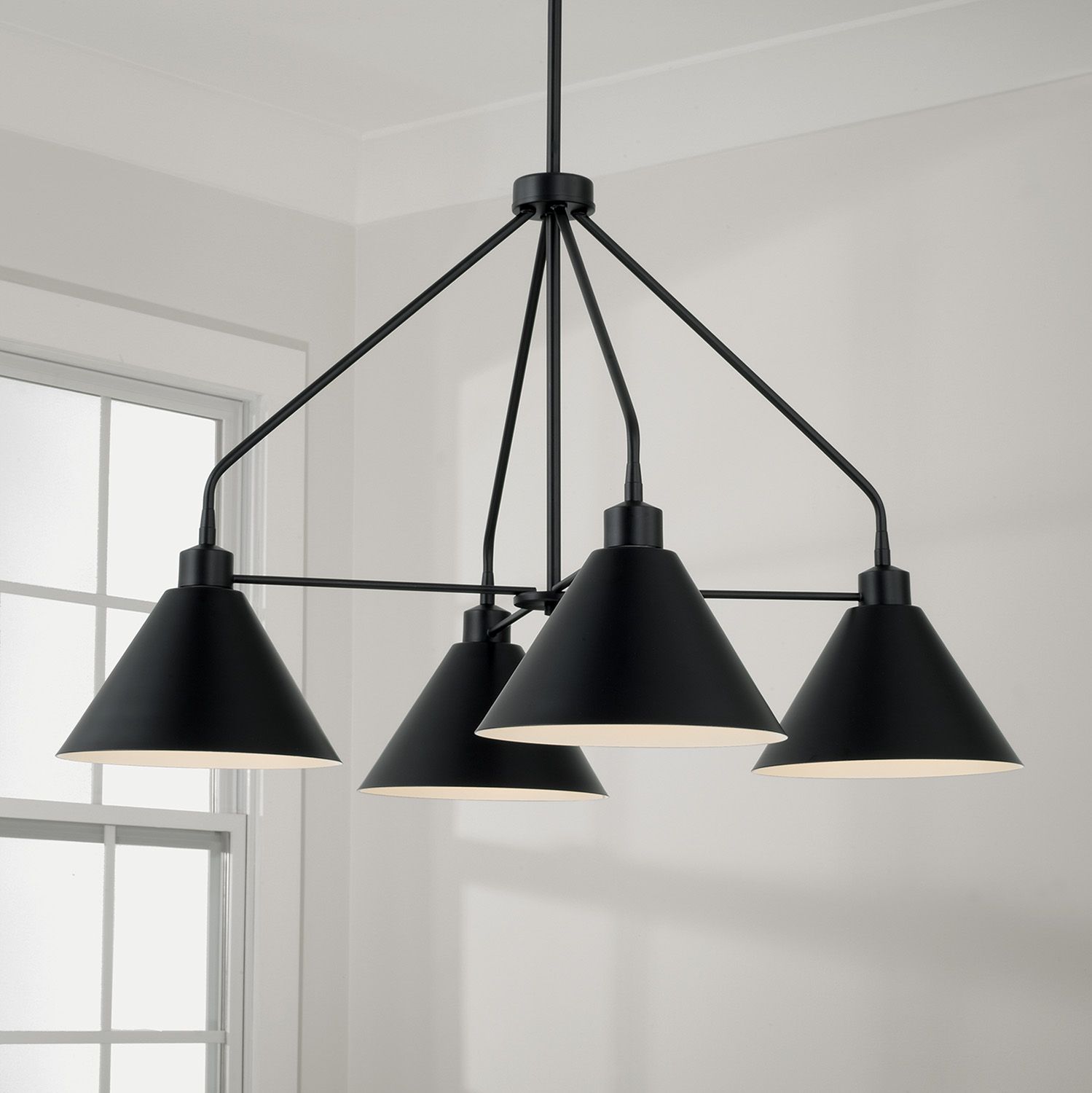 Capital Lighting Alden 4 Light Chandelier 32.5