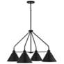 2_Capital Lighting Alden 4 Light Chandelier Matte Black