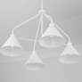 Thumbnail4 of Capital Lighting Alden 4 Light Chandelier Matte White more views