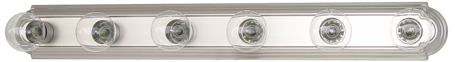 Capital Lighting Alice 6 Light Vanity 36" Matte Nickel