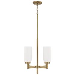 Capital Lighting Alyssa 16 1/4" Wide Aged Brass Modern 4-Light Pendant