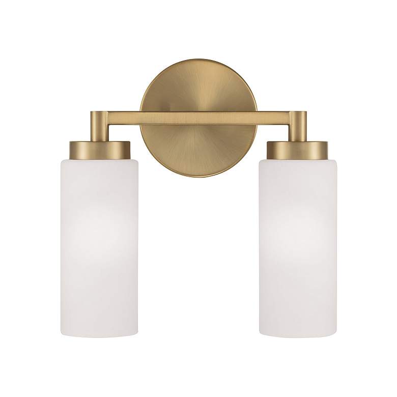 Image 4 Capital Lighting Alyssa 2 Light Vanity Aged Brass more views