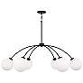 2_Capital Lighting Amos 6 Light Chandelier 47" Black Iron