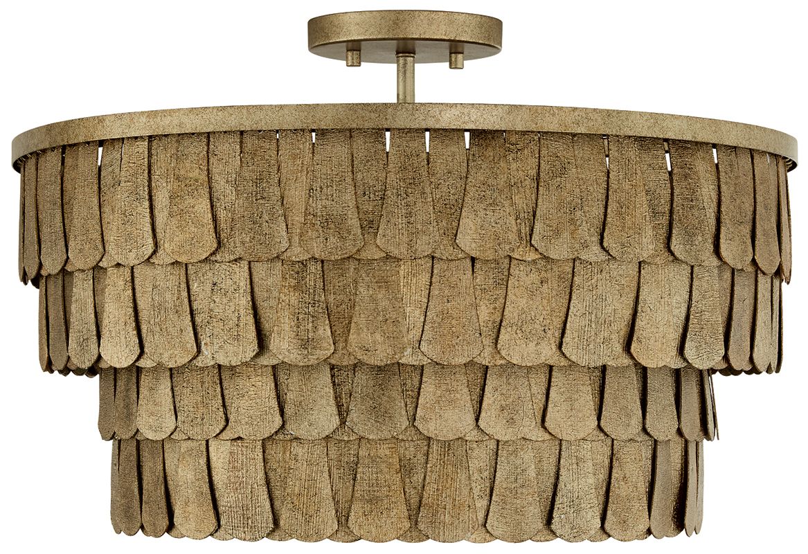 Capital Lighting Arden 4 Light Pendant 20.5" Ancestral Gold