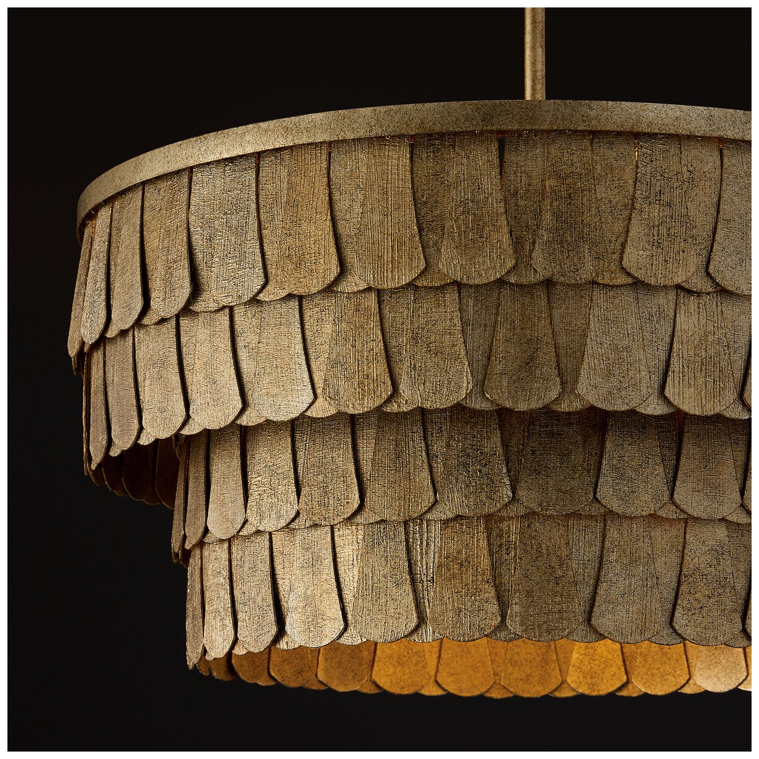 Image 3 Capital Lighting Arden 4 Light Pendant 20.5" Ancestral Gold more views