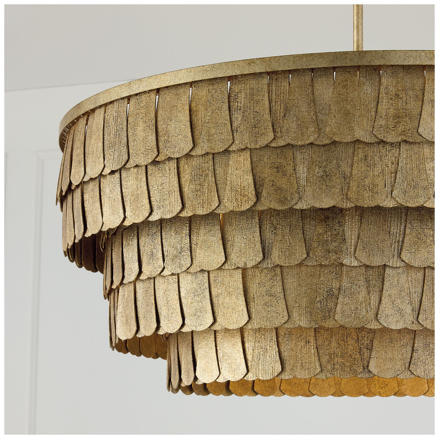 Image 3 Capital Lighting Arden 6 Light Chandelier 28.75" Ancestral Gold more views