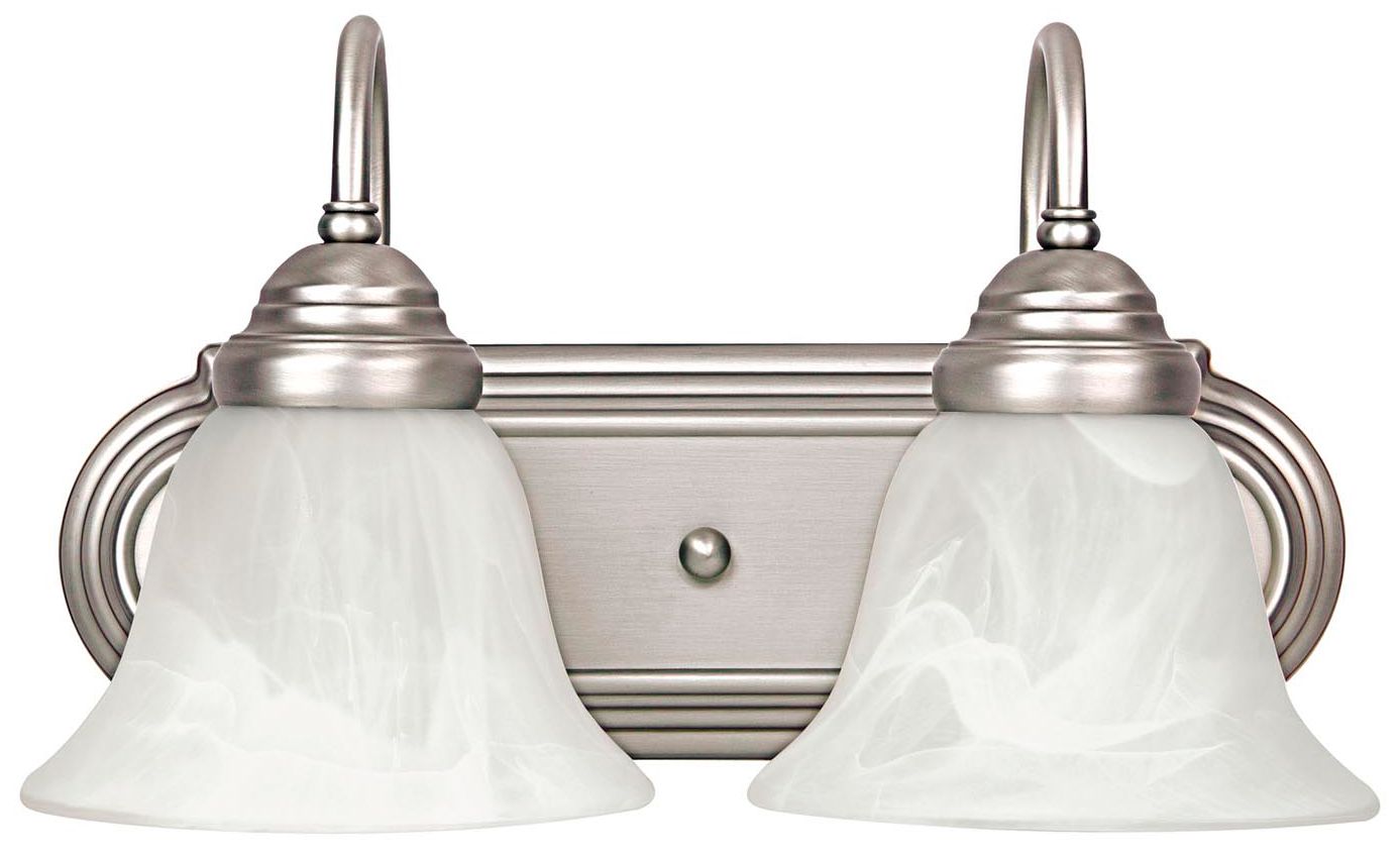 Capital Lighting Arthur 2 Light Vanity 14" Matte Nickel