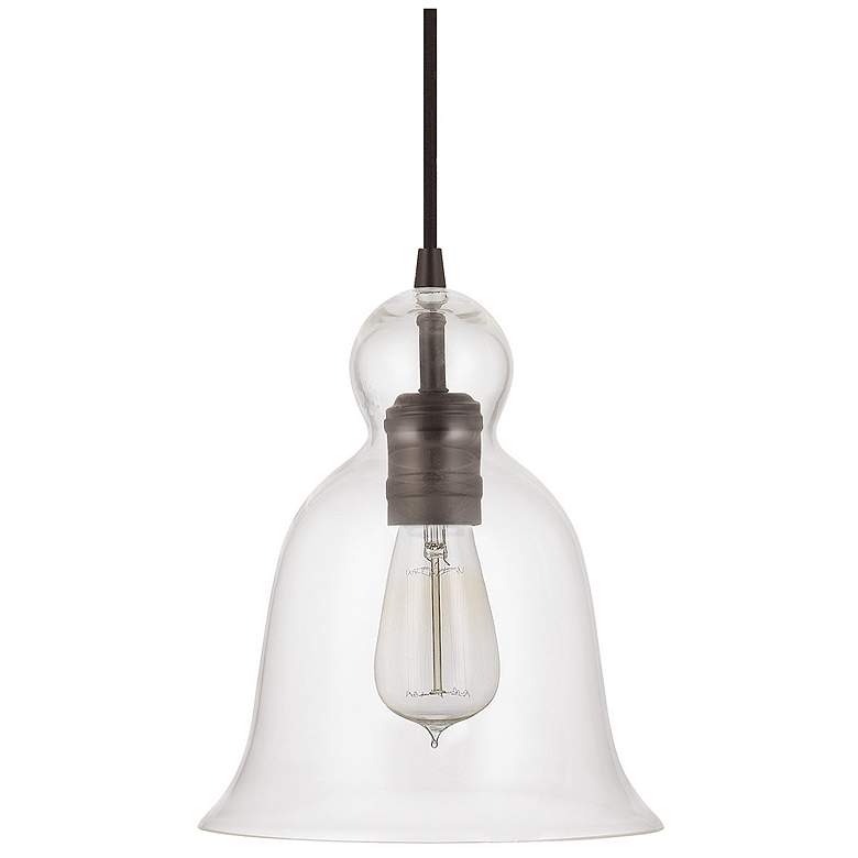 Image 1 Capital Lighting Ashlyn 1 Light Pendant Burnished Bronze