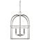 Capital Lighting- Aubrey 12.5" 4-Light Lantern Foyer- Brushed Nickel