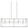 Capital Lighting Aubrey 5 Light Dual Island Chandelier Brushed Nickel