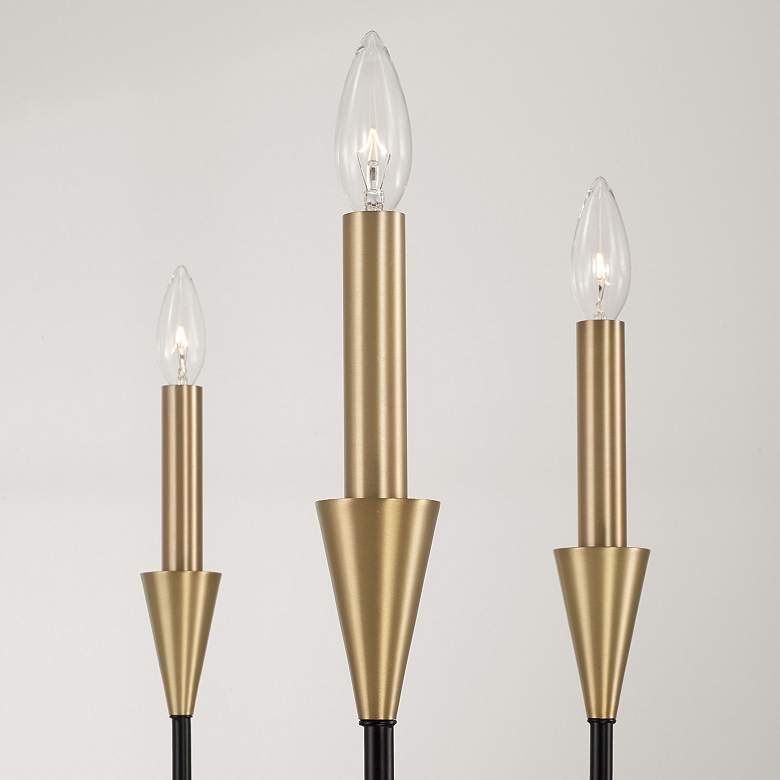 Image 3 Capital Lighting Avant 29" Wide Aged Brass 6-Light Chandelier more views