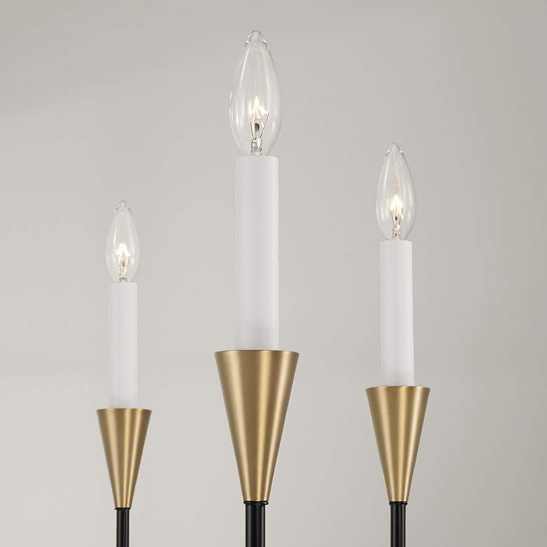 Image 5 Capital Lighting Avant 29" Wide Aged Brass 6-Light Chandelier more views