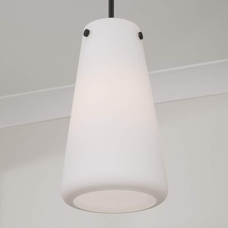 Image 3 Capital Lighting Averitt 1 Light Pendant 10" Matte Black more views