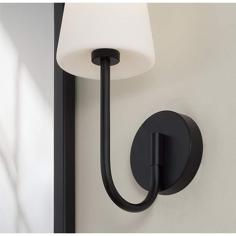 Image 4 Capital Lighting Averitt 1 Light Sconce 5.75" Matte Black more views