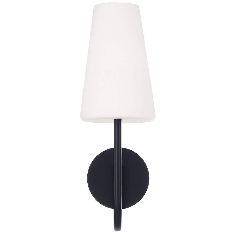 Image 5 Capital Lighting Averitt 1 Light Sconce 5.75" Matte Black more views