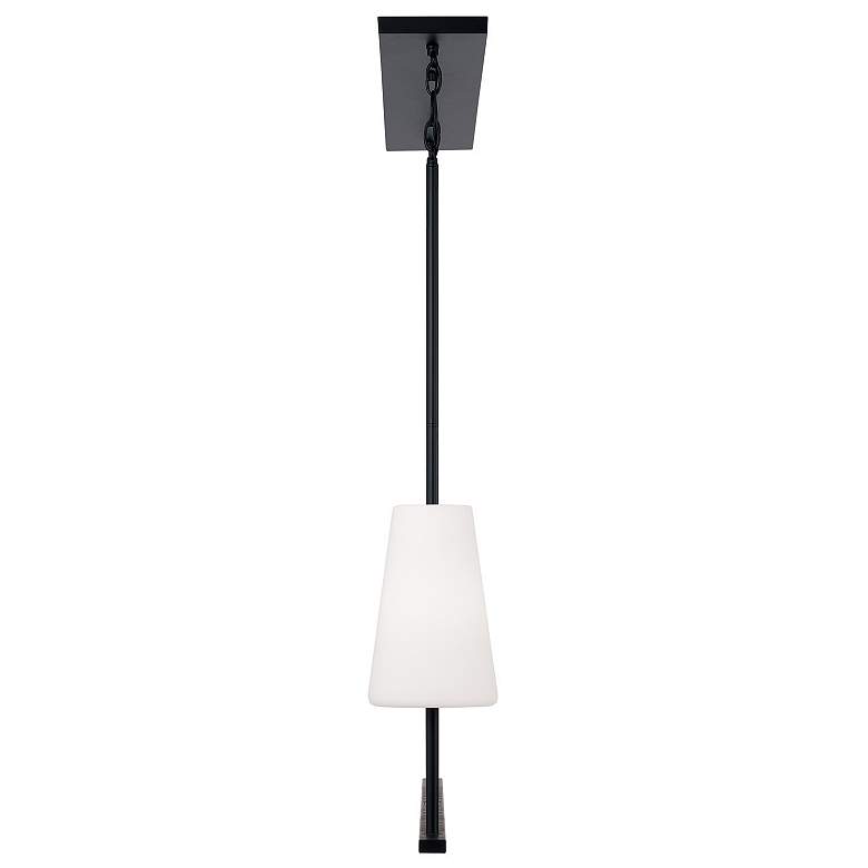Image 4 Capital Lighting Averitt 4 Light Linear Chandelier 42" Matte Black more views