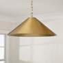Thumbnail1 of Capital Lighting Avery 1 Light Pendant 28" Aged Brass