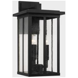 Capital Lighting Barrett 3 Light Outdoor Wall-Lantern Black