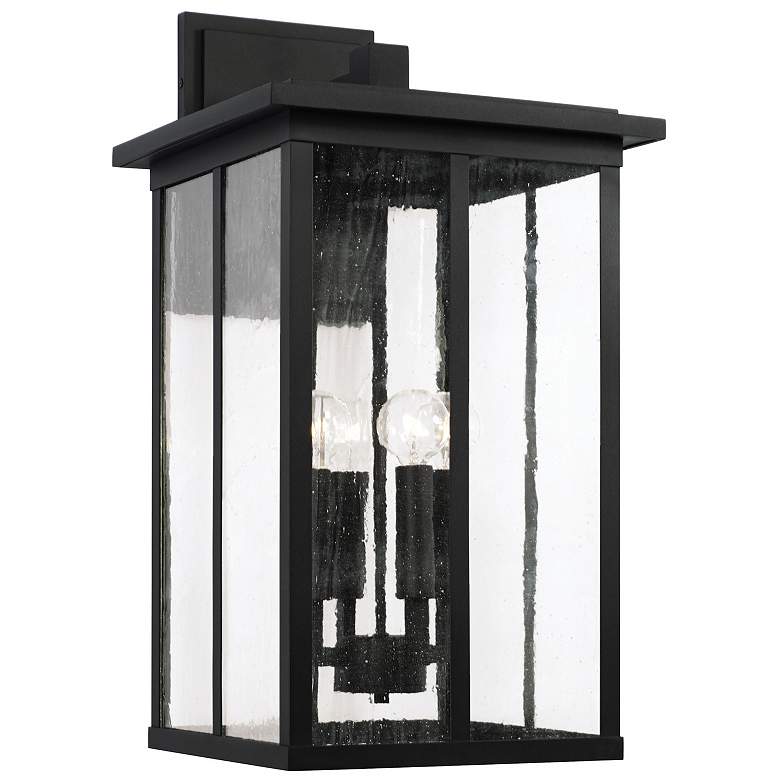 Image 2 Capital Lighting Barrett 4 Light Outdoor Wall-Lantern Black