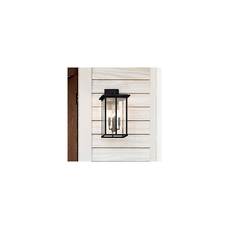 Image 1 Capital Lighting Barrett 4 Light Outdoor Wall-Lantern Black